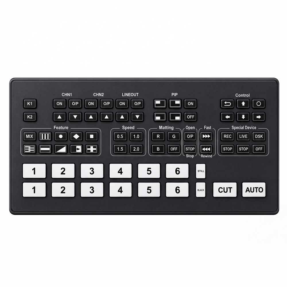 Forbetdis 6路 HDMI & SDI 视频切换台