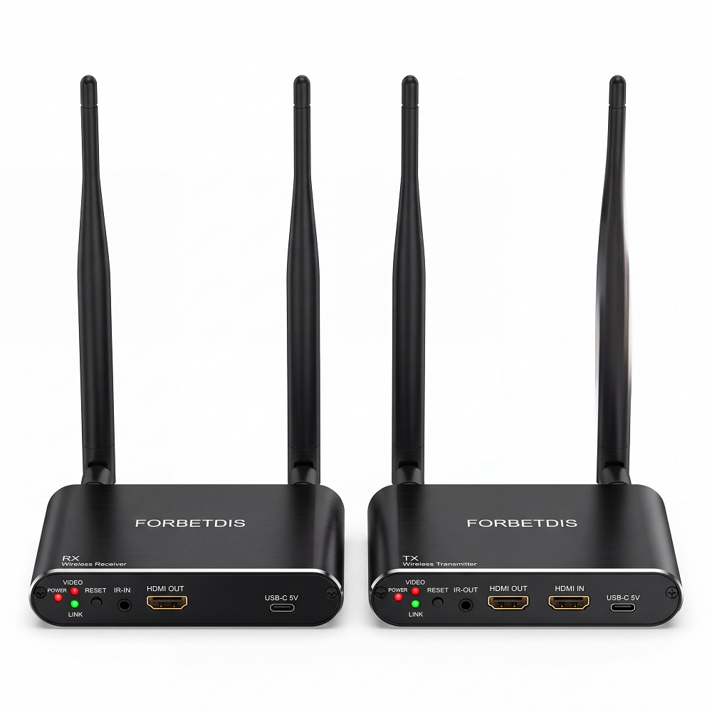 无线 HDMI 发射器和接收器 4K 300 米 | HDMI 环路输出