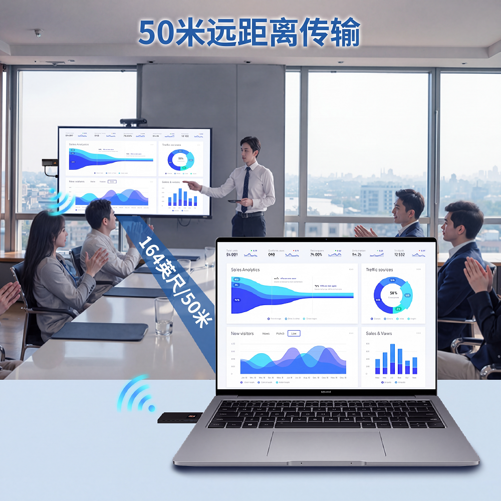 Forbetdis JM200PRO 5.8G 无线HDMI发射器与接收器